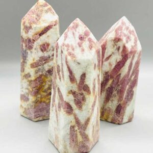 1-1.3# Rubilite polished obelisk