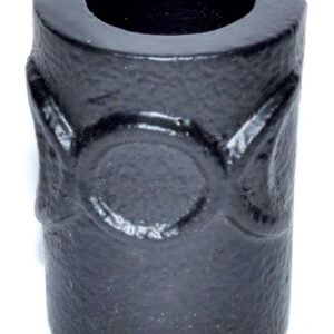 1 1/4" Triple Moon cast iron chime holder