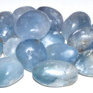 1 lb Celestite tumbled stones