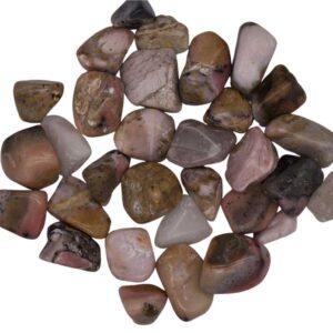 1 lb Opal, Pink tumbled stones