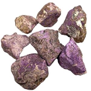1 lb Purpurite untumbled stones
