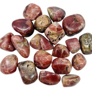1 lb Rhodochrosite ex quality tumbled stones