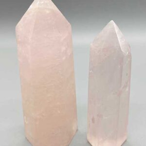 1 lb Rose Quartz Point 2-5"