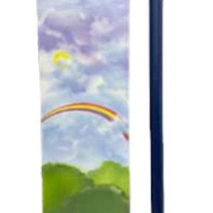 10" Blue chime candle 6 pack
