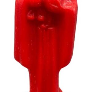 10" Red Holy Death candle