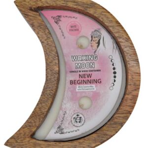 12 hr Waxing Moon New Beginning candle