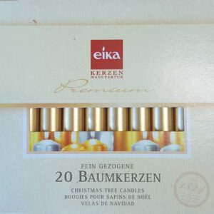 1/2" Gold Chime Candle 20 pack
