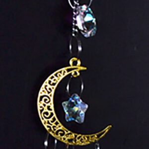 13"  Golden Crescent sun catcher