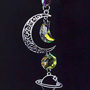 17"  Celestial Crescent sun catcher
