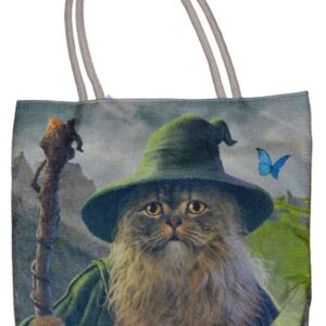 17" x 17" Catdalf tote bag