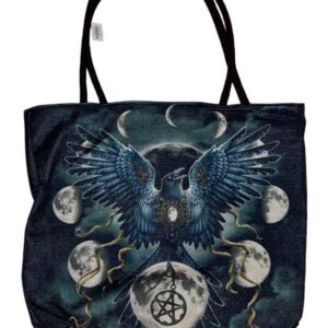 17" x 17" Sinister Crow tote bag