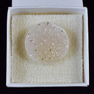 1" Amethyst Circle druse cabochon