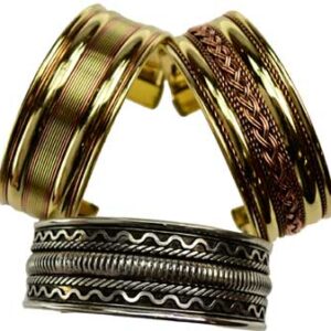 1" assorted Two Tone bracelet