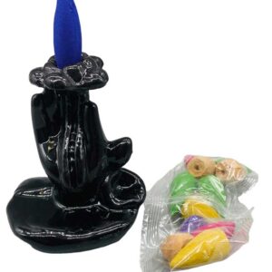 3 1/2" Flower & Hand backflow burner