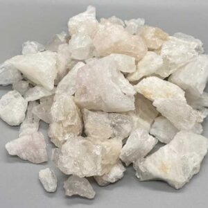 ~3# Flat of Morganite, rough