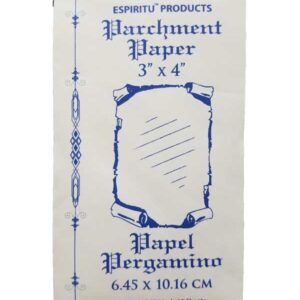 3" x 4" Parchment Paper 12 pack