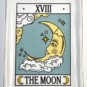 4 1/2" x 6 1/2" Moon tarot dish