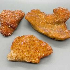 ~4.8# Crystal druse tangerine