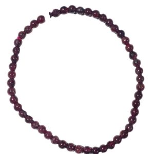 4mm Garnet bracelet