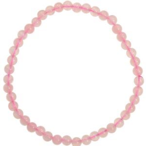 4mm Rose Quartzstretch bracelet