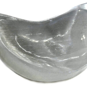 4" Selenite Half Moon bowl