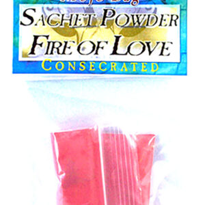 .5oz Fire of Love sachet powder consecrated