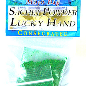 .5oz Lucky Hand sachet powder consecrated