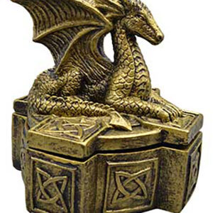 5" Celtic Dragon box
