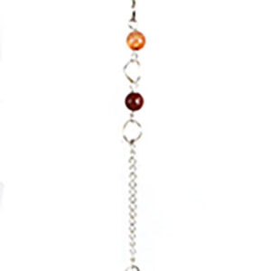 6-sided Shungite chakra pendulum