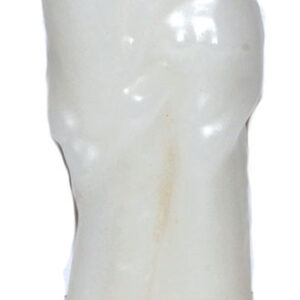 6" Marriage White candle