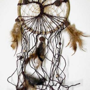6" Tree Hemp dreamcatcher