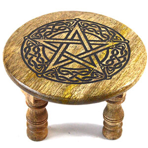 6"dia x 4" Pentagram altar table