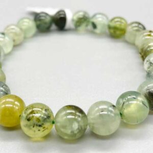 7-8mm Prehnite bracelet