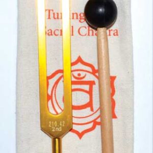 8 1/2" Sacral (orange) tuning fork