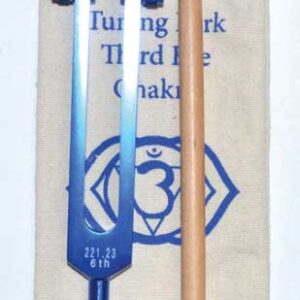 8 1/2" Third Eye (dark blue) tuning fork