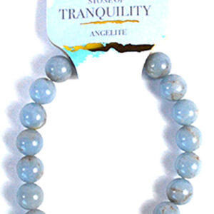 8mm Angelite bracelet