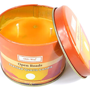 Abre Caminos (Open Roads) quartz tin candle