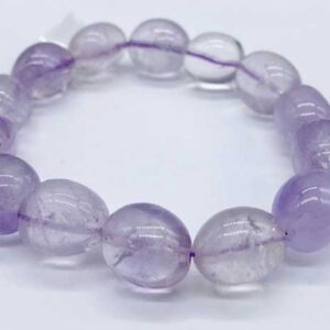 Amethyst gemstone bracelet