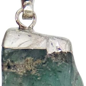 Aquamarine tumbled pendant