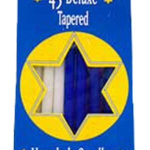 Assorted Hanukah candle 45pk