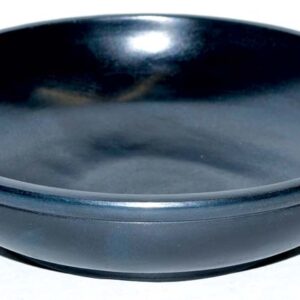 Black Stone Scrying Bowl/Smudge Pot 6"