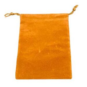 Brown Velveteen Bag