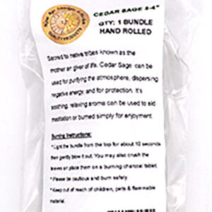 Cedar smudge stick 3-4"