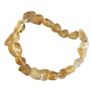 Citrine gemstone bracelet