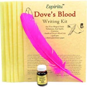 Dove's Blood writing kit