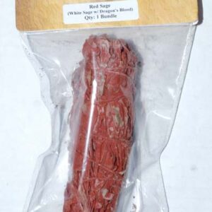 Dragons Blood  & White Sage smudge stick 5-6"