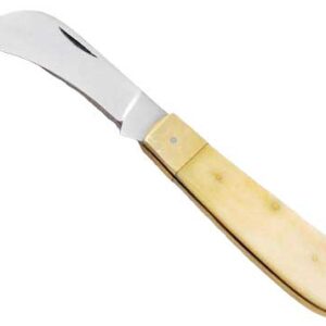 Folding Boline 7" white bone