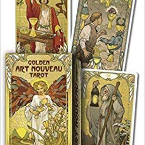 Golden Art Nouveau tarot