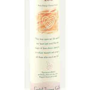 Love Reiki Charged Pillar candle