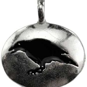 Raven totem amulet